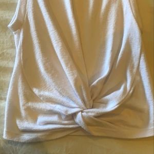 Zara Women's White Tank Top- Size USA Large